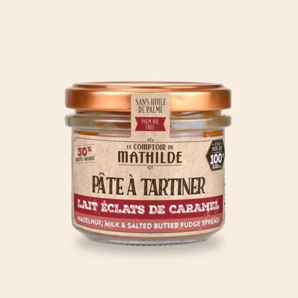 Pâte à tartiner - Lait Éclats de Caramel - 100g