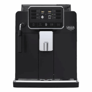Machine à café à grains, compatible avec le café moulu, de la marque GAGGIA.
