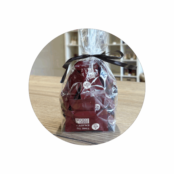 Sachet de 20 biscuits au chocolat Piazza Cacao.