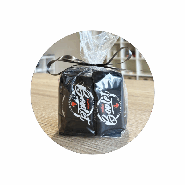 Sachet de 20 spéculoos, signé Cafés Didier Boulet.