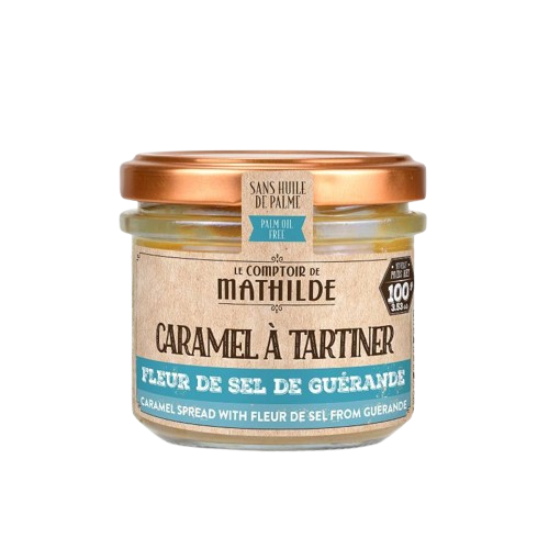 Caramel à Tartiner au Beurre Salé à la Fleur de Sel de Guérande - 100g
