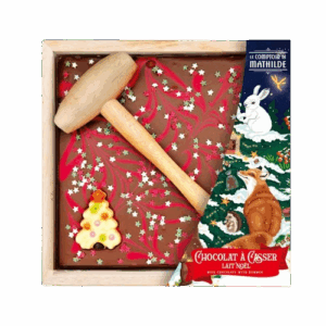 Chocolat à Casser Lait "La Forêt de Noël" - 350g