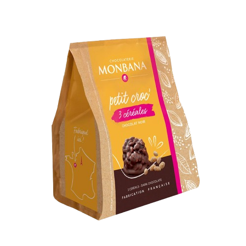 Petit Croc' Chocolat Noir & 3 Céréales - 53g