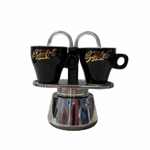 Cafetière Express Mini + 2 tasses Cafés Didier Boulet