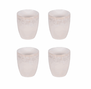 Coffret 4 gobelets Bardenas Beige