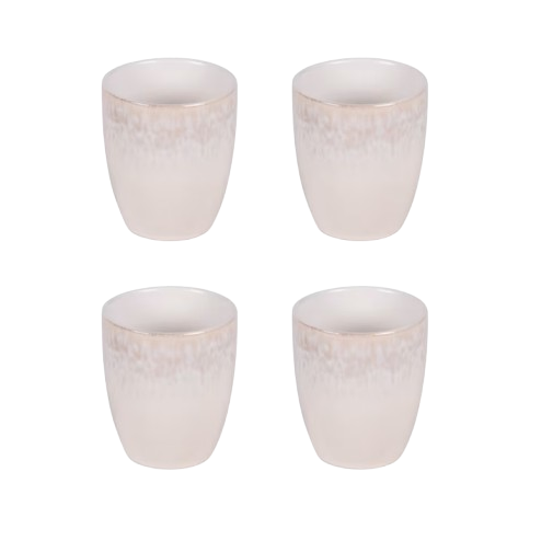 Coffret 4 gobelets Bardenas Beige