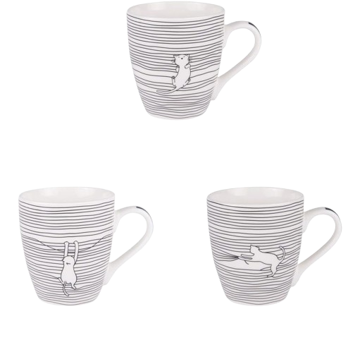 Tasses Filo Cats de la marque Trend'up.