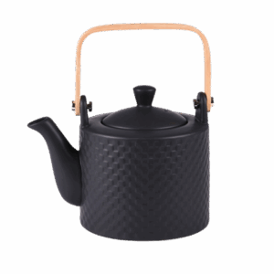 Théière Black Snow Mat de la marque table passion.