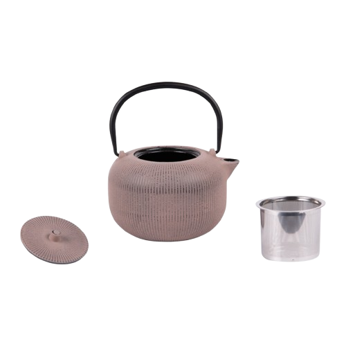 Théière en fonte Gyokuro Beige 1l – Image 2
