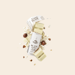 Barre de Chocolat Blanc Praliné & Riz Soufflé